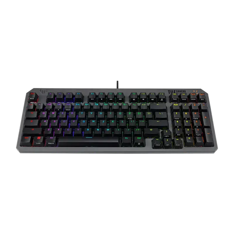 Клавиатура ASUS TUF Gaming K3 Gen II, Проводное, Чёрный