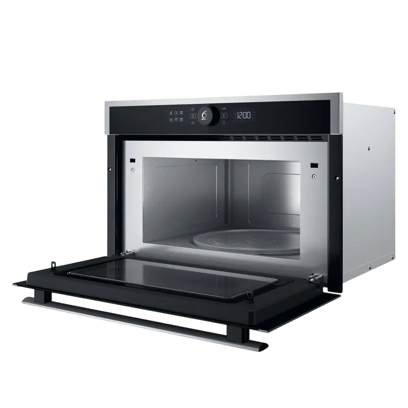 Cuptor cu microunde Whirlpool WMD44MX, Oțel inoxidabil | Negru