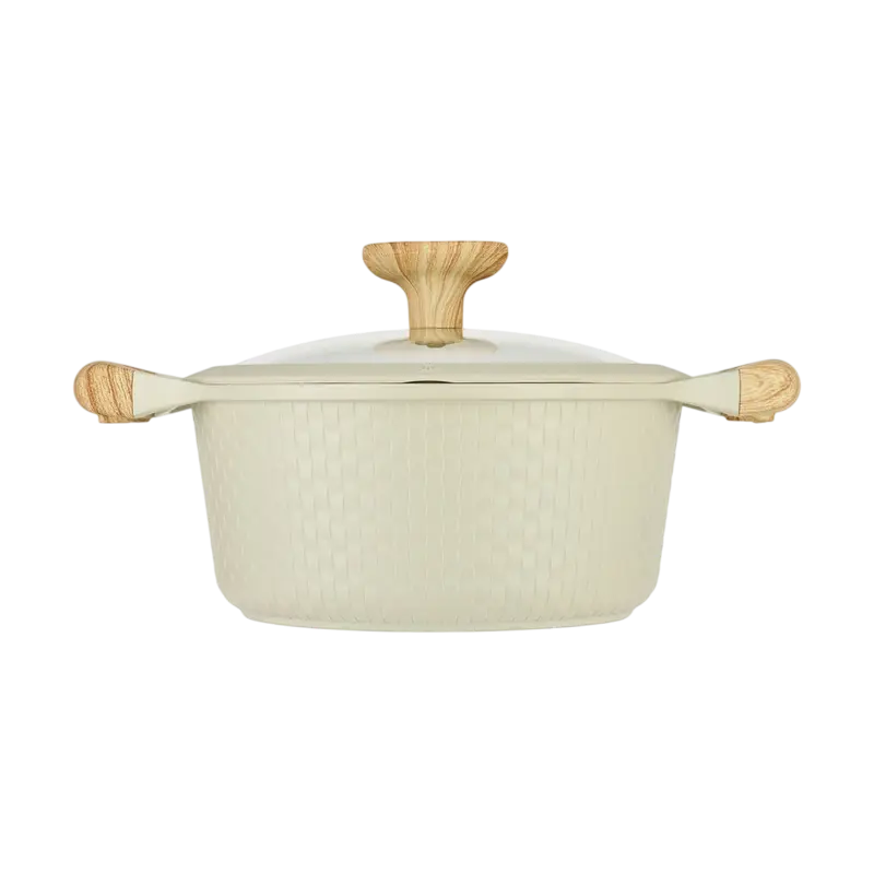 Cratiță RESTO 93801, 2,4L, 20cm, Bej