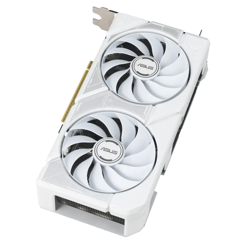 Placă video ASUS DUAL-RTX5060TI-O16G-WHITE, 16GB GDDR7 128bit