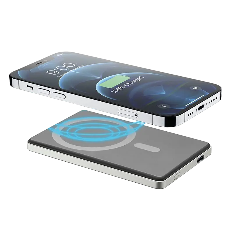 Încărcător portabil Cellularline MAG LITE 5000mAh, Alb