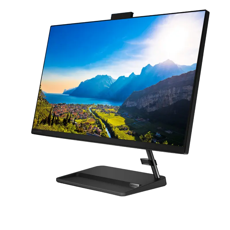 Computer All-in-One Lenovo IdeaCentre 3 27ALC6, 27", AMD Ryzen 7 7730U, 16GB/1024GB, Fără SO, Negru