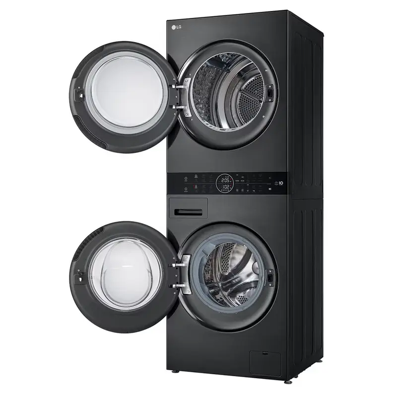 Mașină de spălat cu uscător LG WT1210BBF, 12kg, Negru