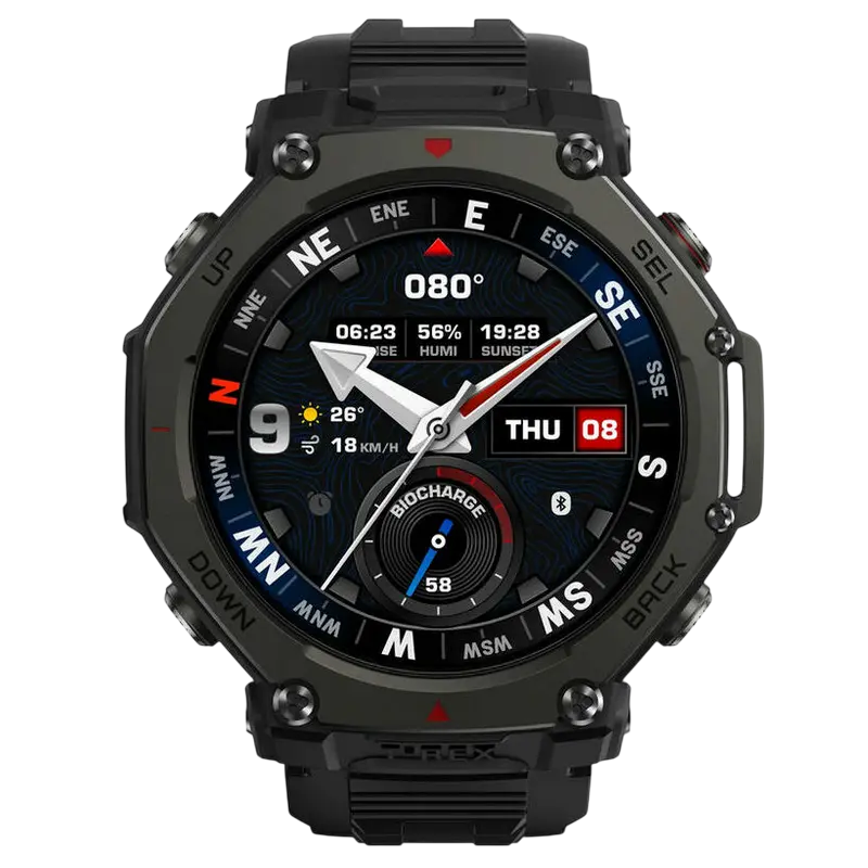 Умные часы Amazfit T-Rex 3 Pro, 48мм, Tactical Black