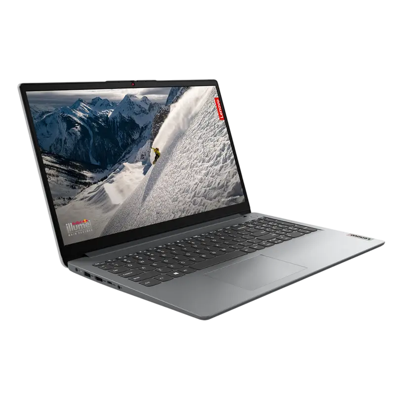 Laptop 15,6" Lenovo IdeaPad 1 15AMN7, Cloud Grey, AMD Ryzen 5 7520U, 8GB/512GB, Fără SO