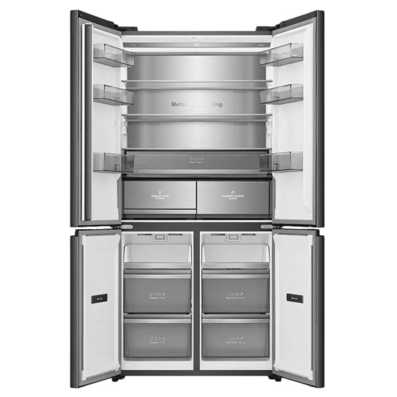 Frigider Hisense RQ768N4GBE, Negru