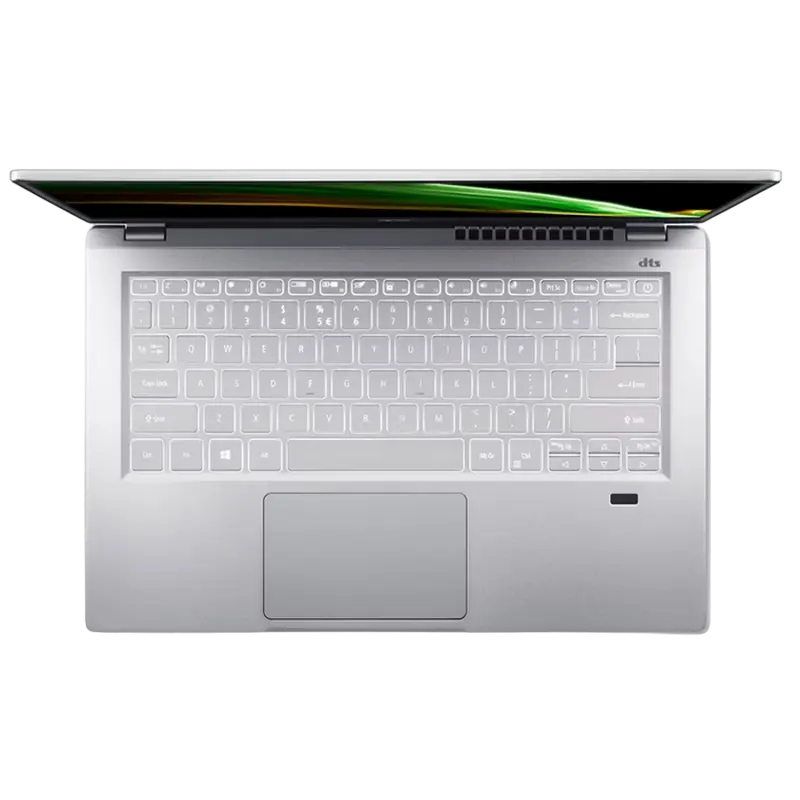 Laptop 14" Acer Swift 3 SF314-43, Pure Silver, AMD Ryzen 7 5700U, 16GB/512GB, Linux eShell
