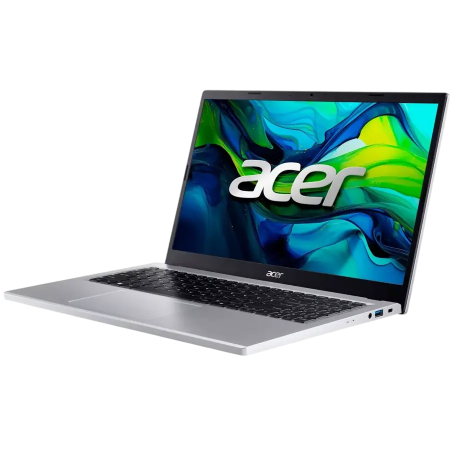 Laptop 15,6" Acer Aspire Go 15 AG15-42P, Pure Silver, AMD Ryzen 5 5625U, 16GB/512GB, Linux eShell
