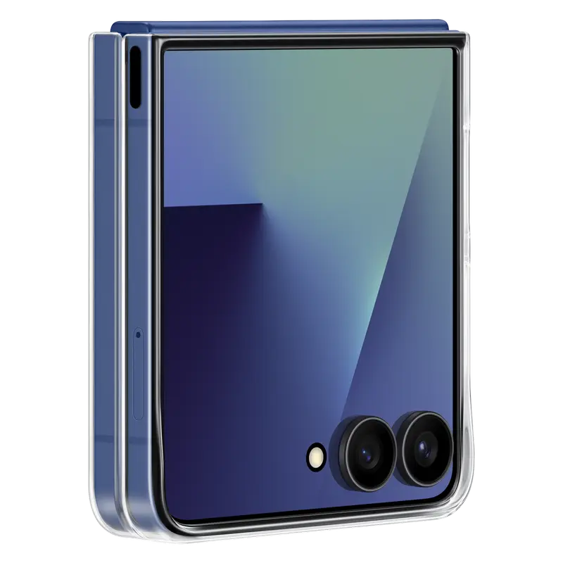 Чехол Samsung Clear для Galaxy Flip 7, Прозрачный