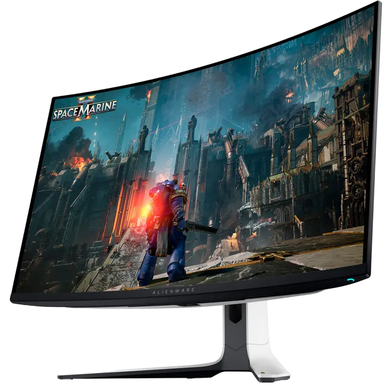 32" Игровой монитор DELL AW3225QF, QD OLED 3840x2160 4K UHD, Черный | Белый