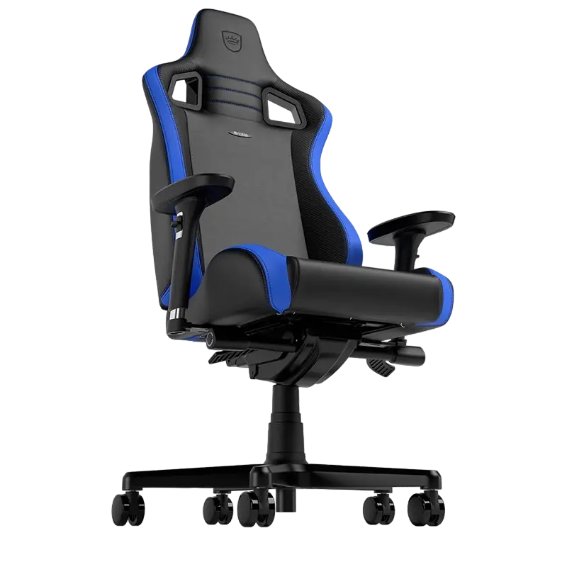 Scaun Gaming Noblechairs Epic, PU Piele, Negru | Albastru