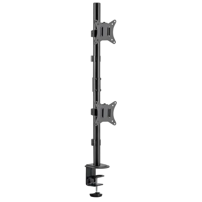 Настольный кронштейн для монитора Gembird MA-D2-02, Черный