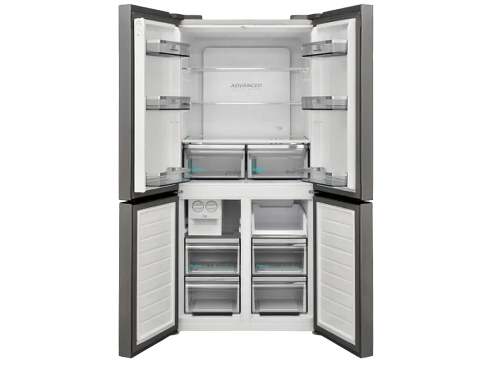 Frigider Sharp SJ-NFA25IHXIE-EU, Oțel inoxidabil