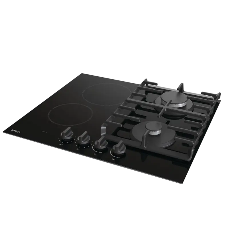 Plită incorporabilă  mixtă Gorenje GCE691BSC, Negru