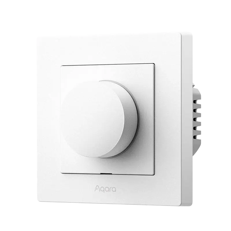Comutator inteligent AQARA Dimmer Switch H2, Alb