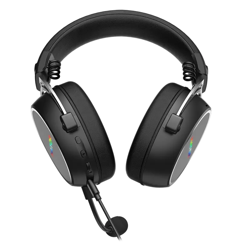 Stand pentru căști gaming HATOR Hypergang 3 USB, USB, Alb