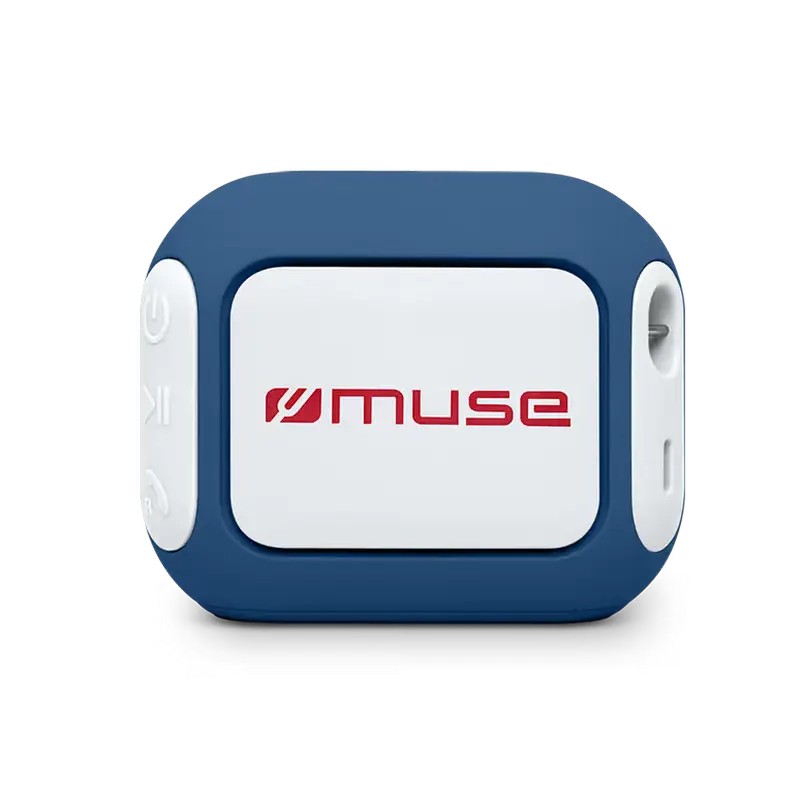 Портативная колонка MUSE M-360 BR, Синий | Красный