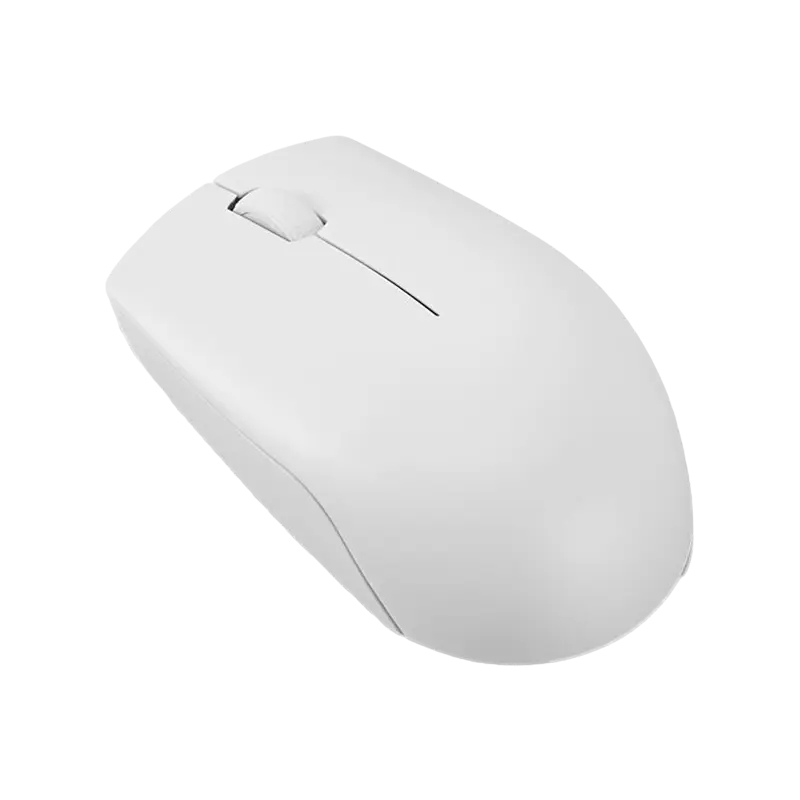 Mouse Wireless Lenovo 300 Compact, Alb