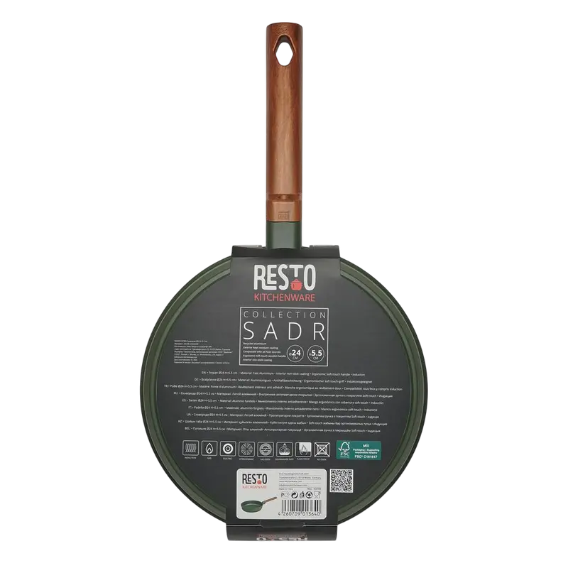 Tigaie RESTO 93709, 24cm, Verde
