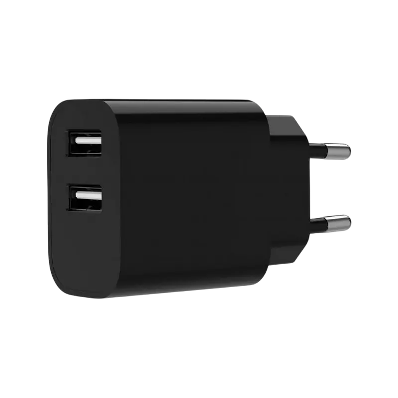 Încărcător Gembird 2-port universal USB, Negru