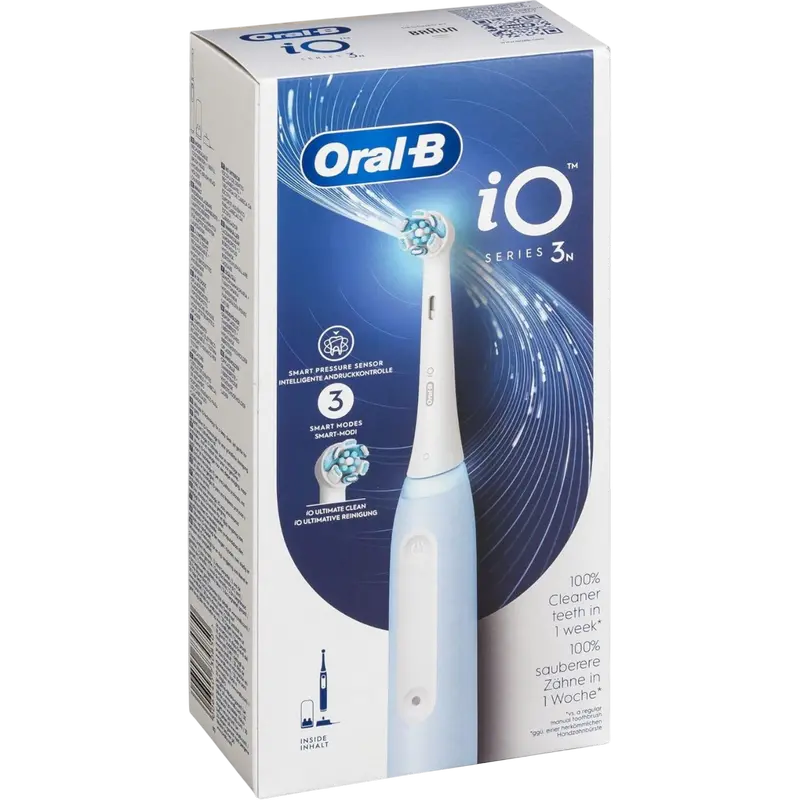 Periuță de dinți electrică Braun Oral-B iO3, Albastru