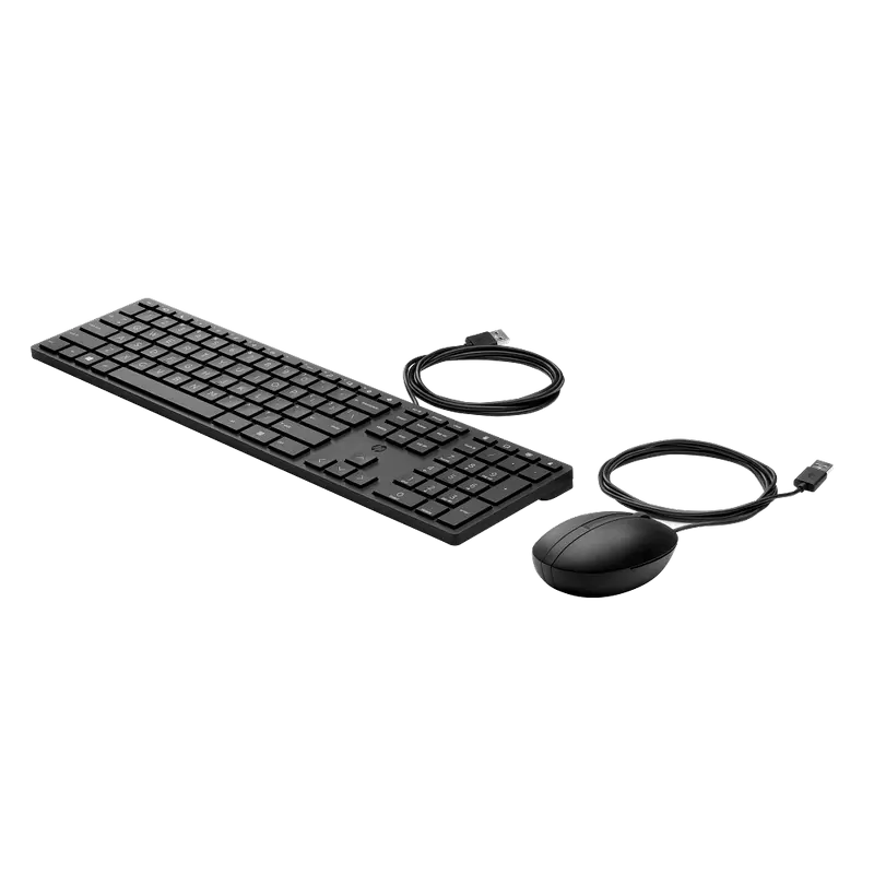 Set Tastatură + Mouse HP 320MK, Cu fir, Negru