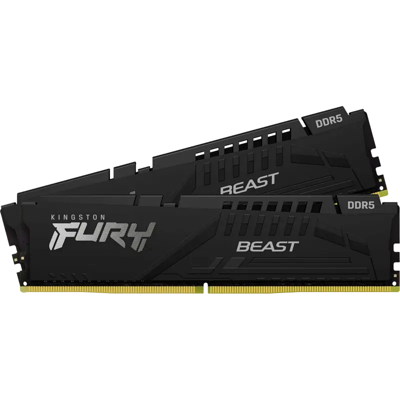 Memorie RAM Kingston FURY Beast, DDR5 SDRAM, 6000 MHz, 64GB, KF560C36BBEK2-64