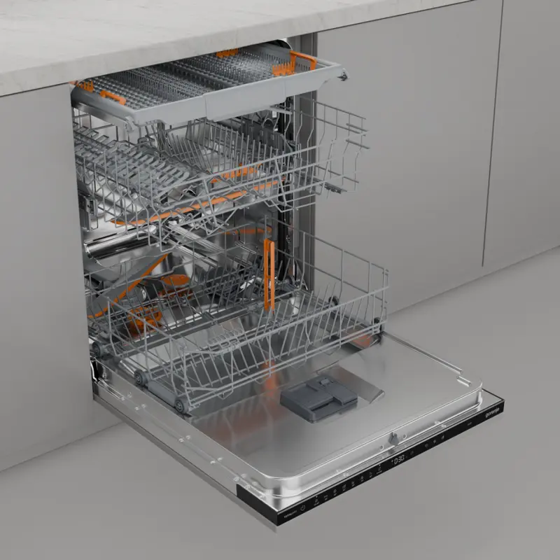 Mașină de spălat vase Gorenje GV673D63, Negru