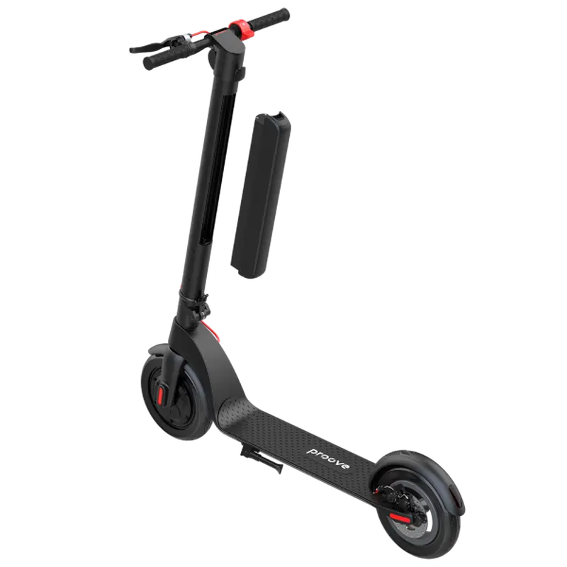 Trotinetă electrică Proove X-City Pro, Negru | Roșu