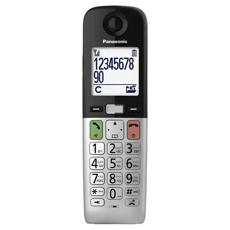 Telefon fără fir Panasonic KX-TGU410UCB, Negru | Argintiu