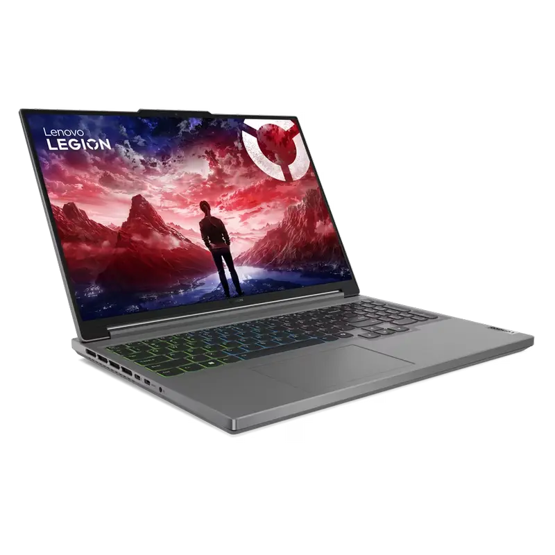 Laptop Gaming 16" Lenovo Legion Slim 5 16AHP9, Luna Grey, AMD Ryzen 7 8845HS, 32GB/1024GB, Fără SO