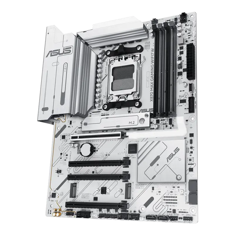 Placă de bază ASUS X870 MAX GAMING WIFI7 W, AM5, AMD X870, ATX