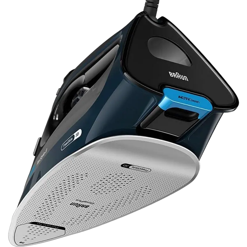 Fier de călcat Braun SI 9682 DB, 3200W, Negru | Albastru