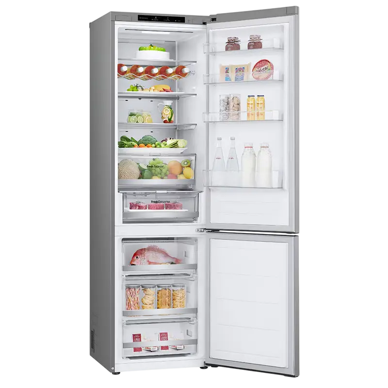 Frigider LG GBV7280BPY, Oțel inoxidabil