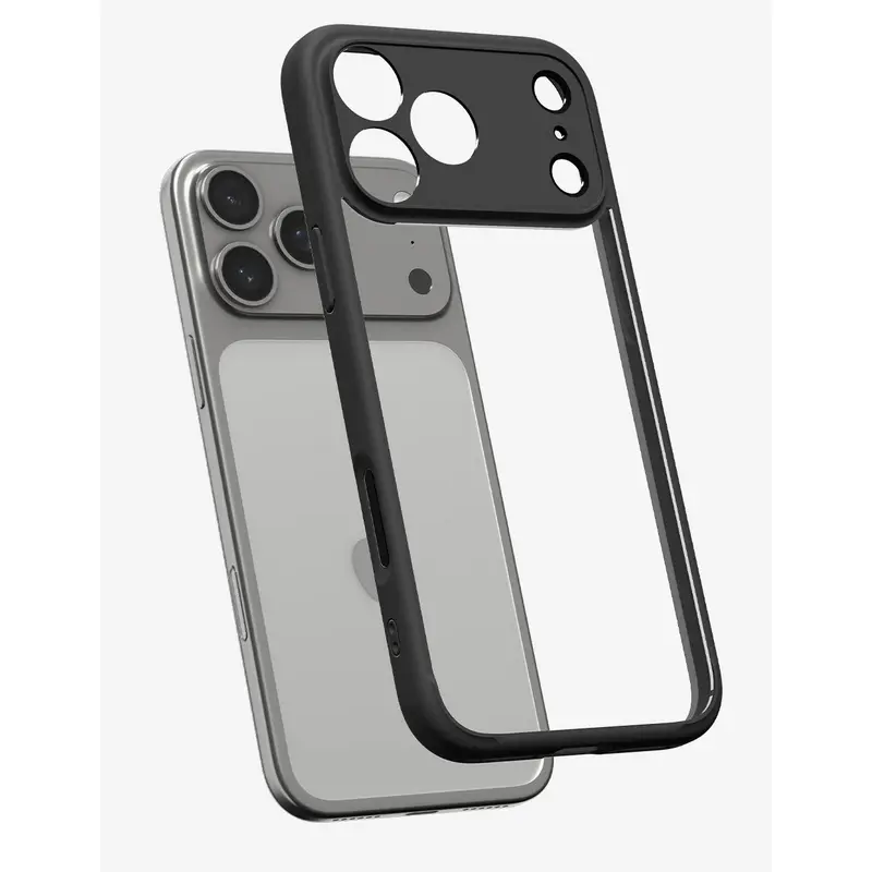 Чехол Spigen Ultra Hybrid для Apple iPhone 17 Pro Max, Матовый черный