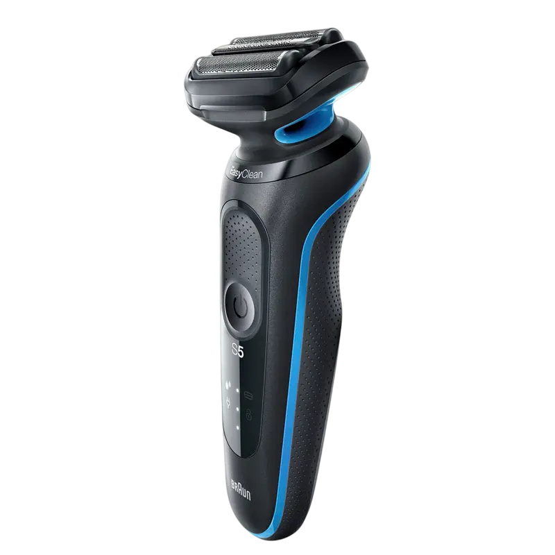 Aparat de ras electric Braun 51-B1000s, Negru | Albastru