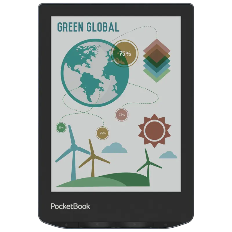 eBook Reader PocketBook Verse PRO COLOR 634, Stormy Sea