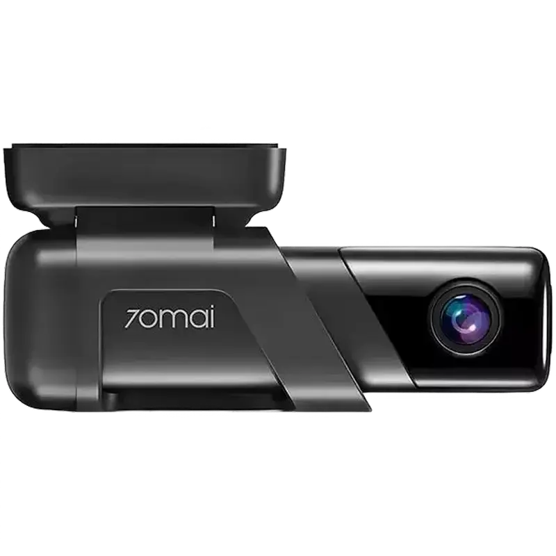 Cameră DVR frontală 70mai M500 + Senzori de presiune a anvelopelor T04, Negru
