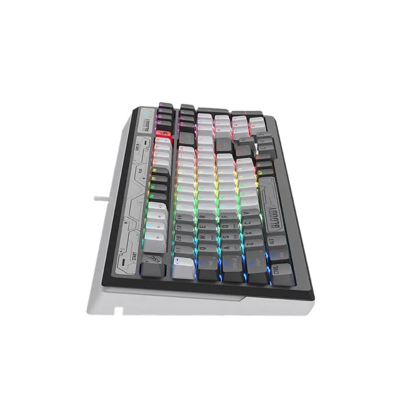 Tastatură Bloody B950, Cu fir, Gri