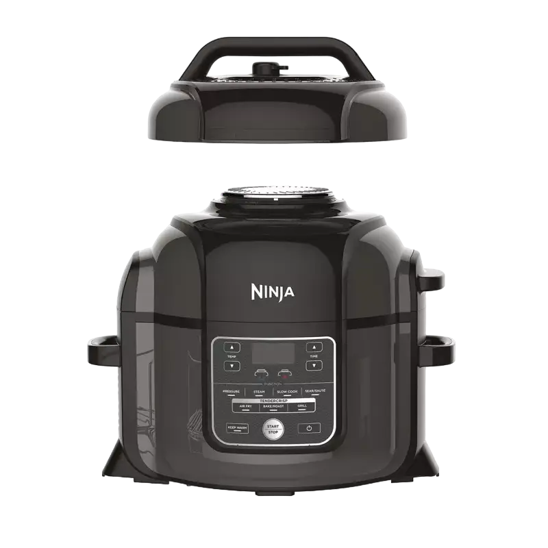 Aparat de gătit multifuncțional sub presiune Ninja OP300EU, Negru