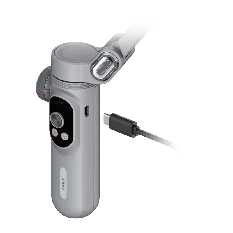 Stabilizator de Imagine WIWU Wi-SE007 3-Axis Stabilized Gimbal Stick Grey