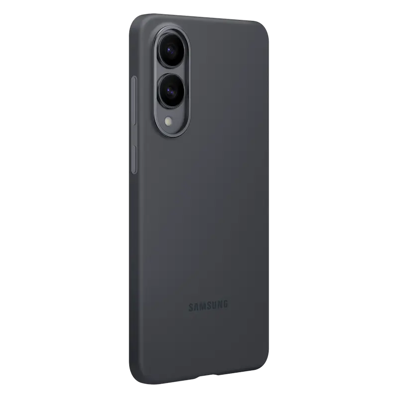 Чехол Samsung Silicone Cover для Galaxy S25 Edge, Чёрный