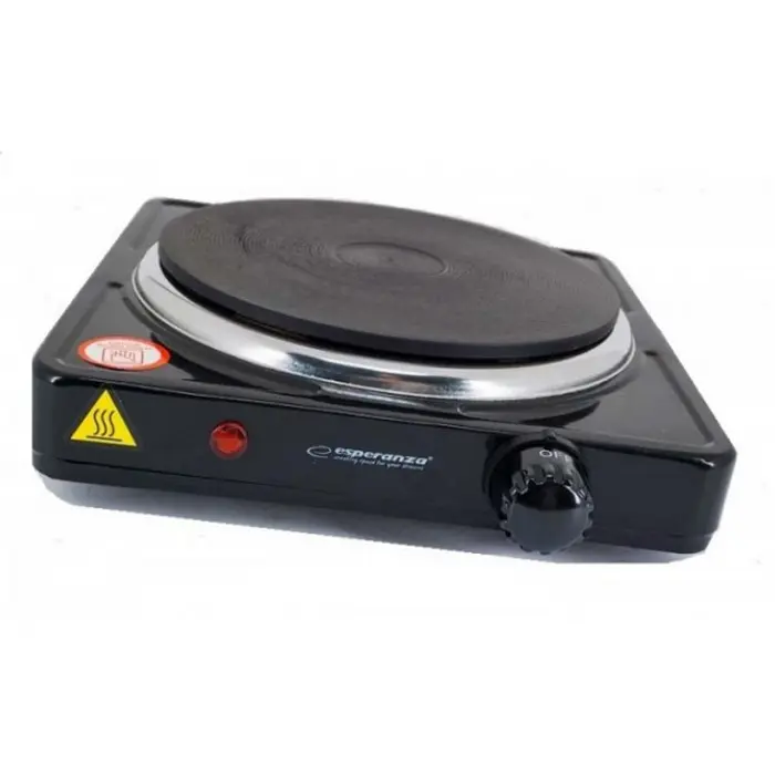 Электическая настольная плита Esperanza EKH002K, Чёрный