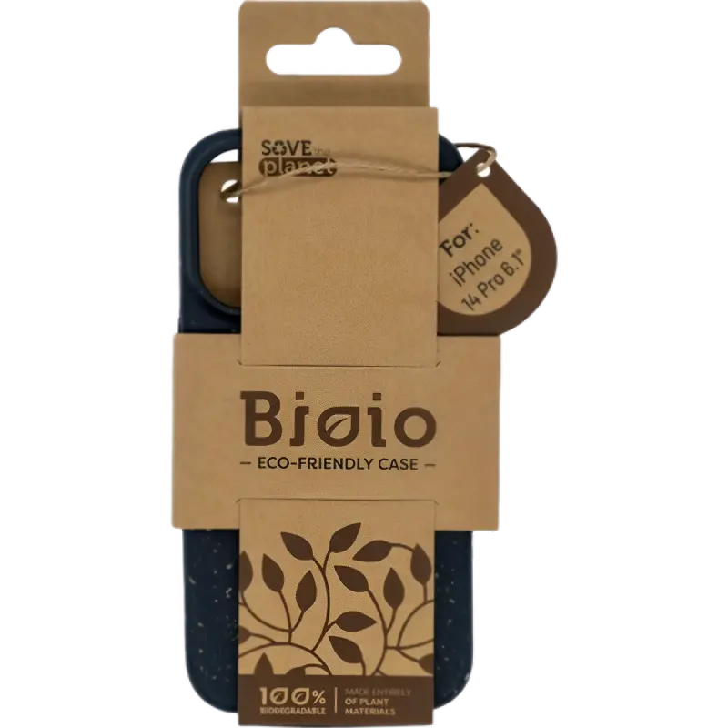 Husa Forever Bioio iPhone 14 Pro, Neagră