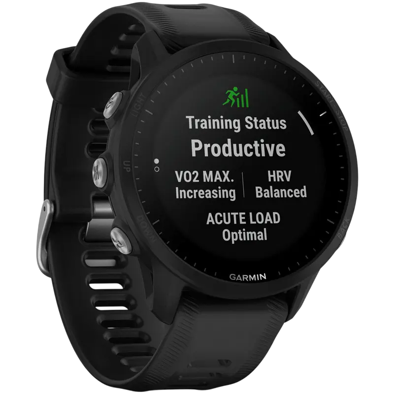 Ceasuri inteligente Garmin Forerunner 955 GPS 33mm, Negru