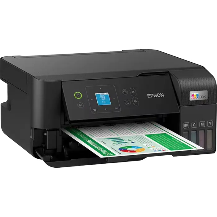 MFP Epson EcoTank L3560, Negru