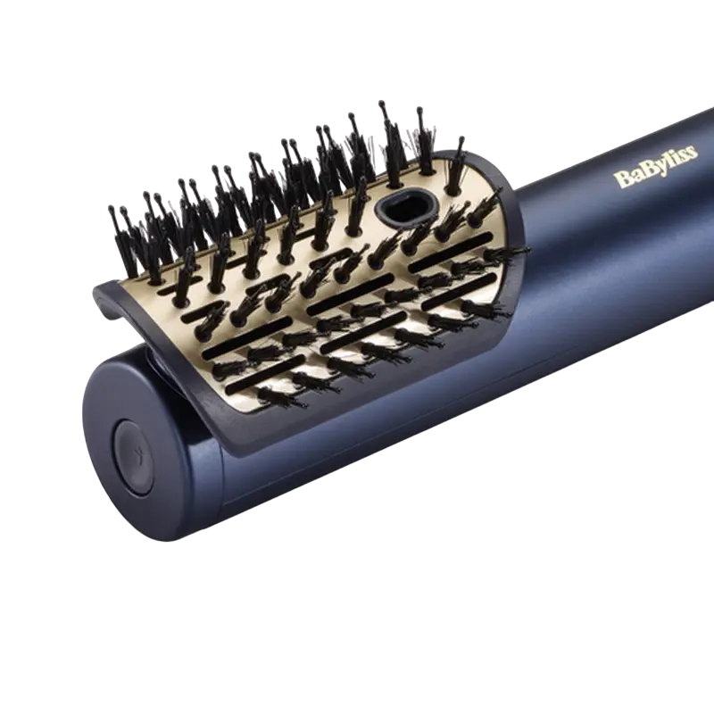 Uscător de păr-perie BaByliss AS6550CE, 1600W, Albastru