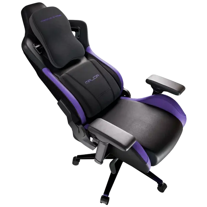 Игровое кресло Proove Gaming Major, Искусственная кожа, Чёрный | Фиолетовый