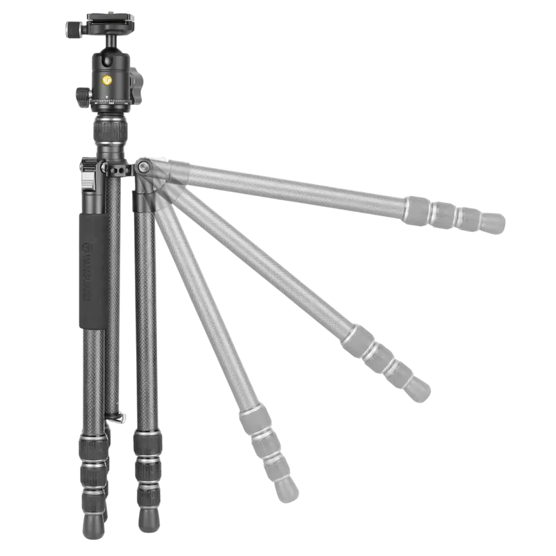 Trepied pentru camere video Vanguard VESTA GO 234CB, Cap cu bilă, Negru