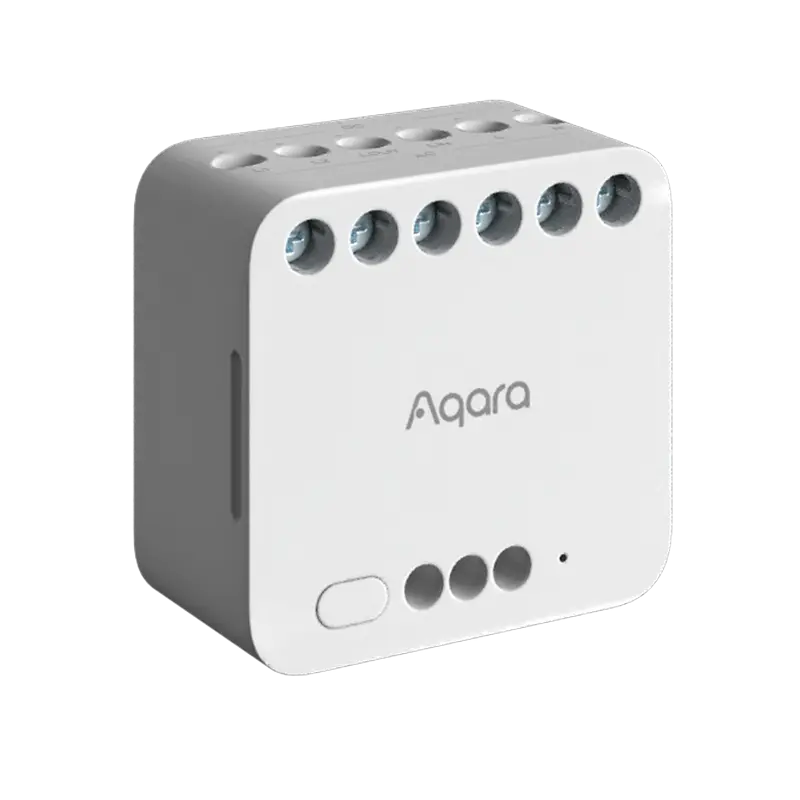 Releu Smart Power AQARA Dual Relay Module T2, Alb